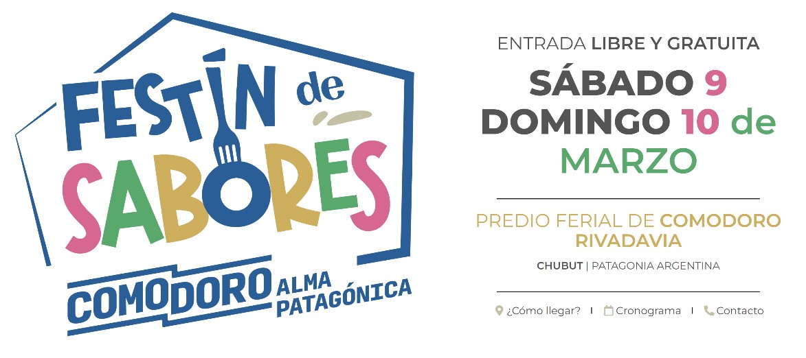 Sábado 9 y Domingo 10 llega “Festín de Sabores” al Predio Ferial