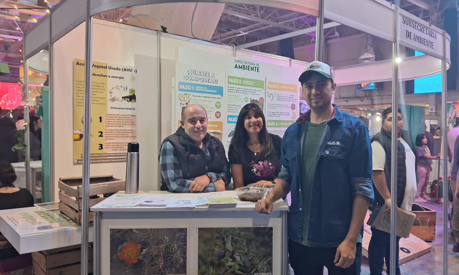 La Subsecretaría de ambiente recolectó aceites vegetales usados durante el “Festín de Sabores”