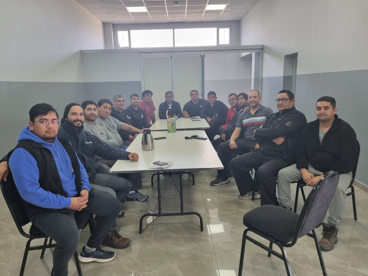 Reunión con Afiliados de DLS (Pulling) en la sede Pico Truncado