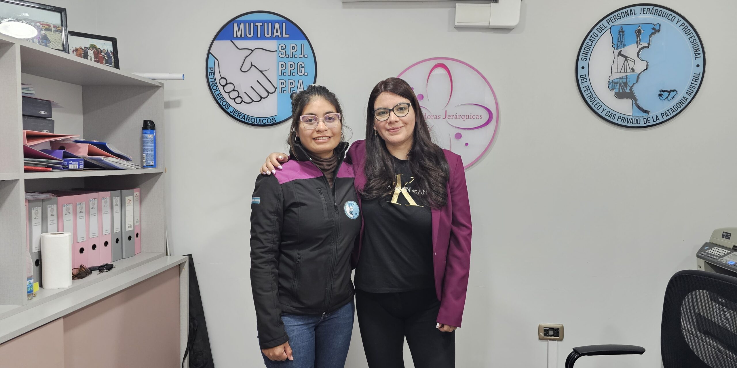 Afiliada de AESA visitó a la Secretaria de Acción Social, Bárbara González
