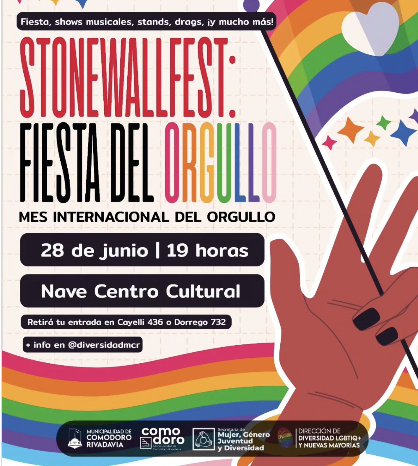 Se están realizando actividades en el marco del mes Internacional del Orgullo