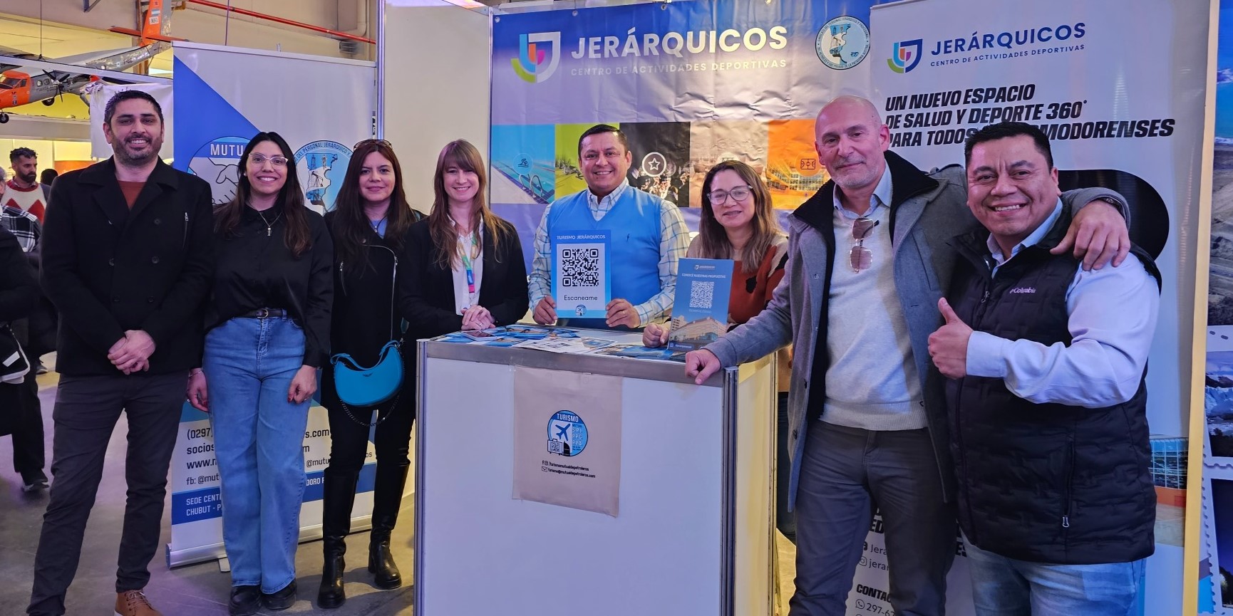 La Mutual de Petroleros Jerárquicos fortalece su presencia en la Expo Turismo ‘Comodoro Alma Patagónica 2024’