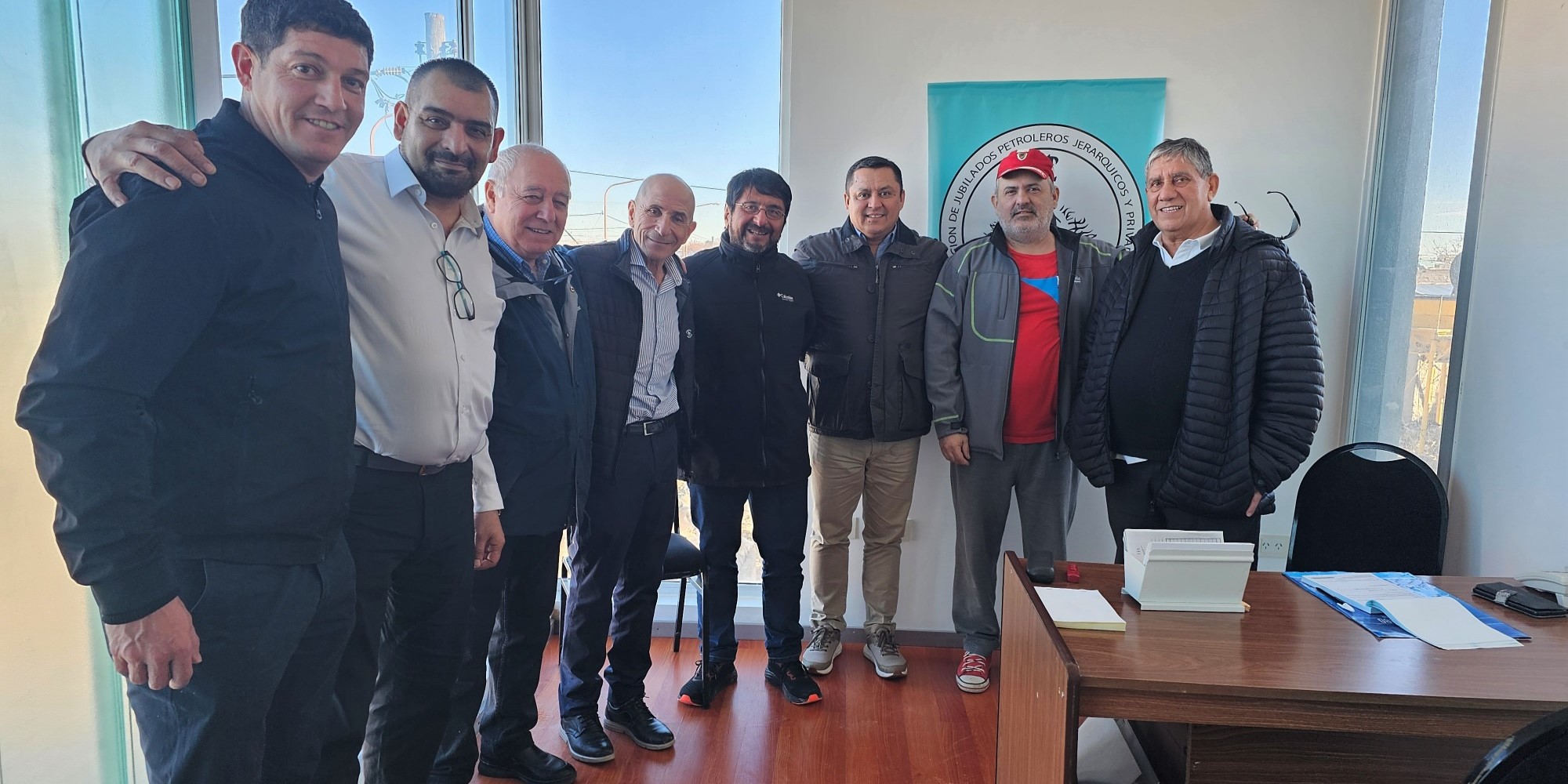 Llugdar y Villegas visitaron la Sede Pico Truncado
