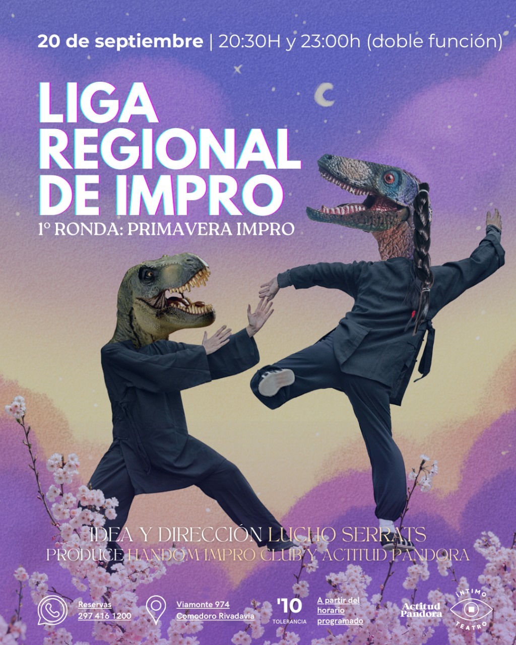 Mañana viernes 20 comienza el Ciclo de Espectáculos de Improvisación Teatral