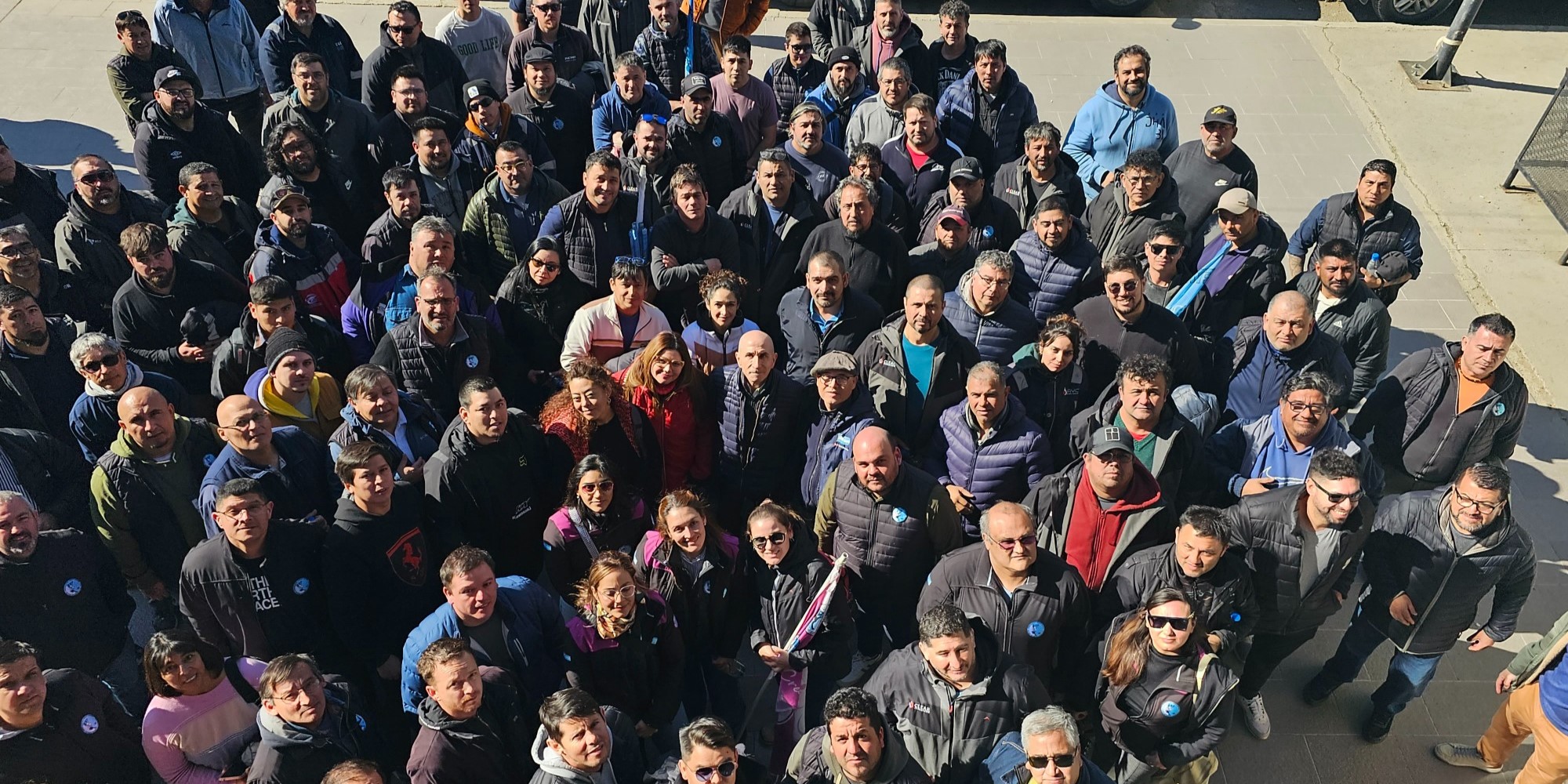 Llugdar agradeció el acompañamiento de Delegados y Afiliados en Caleta Olivia