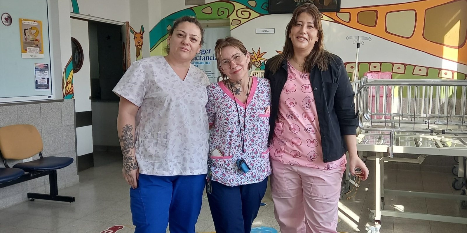 “Decidimos realizar una colecta para contribuir con Pediatría del Hospital Regional”