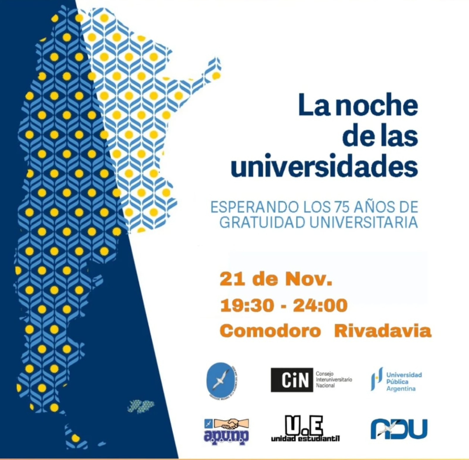 Mañana jueves 21 se realiza la Noche de las Universidades