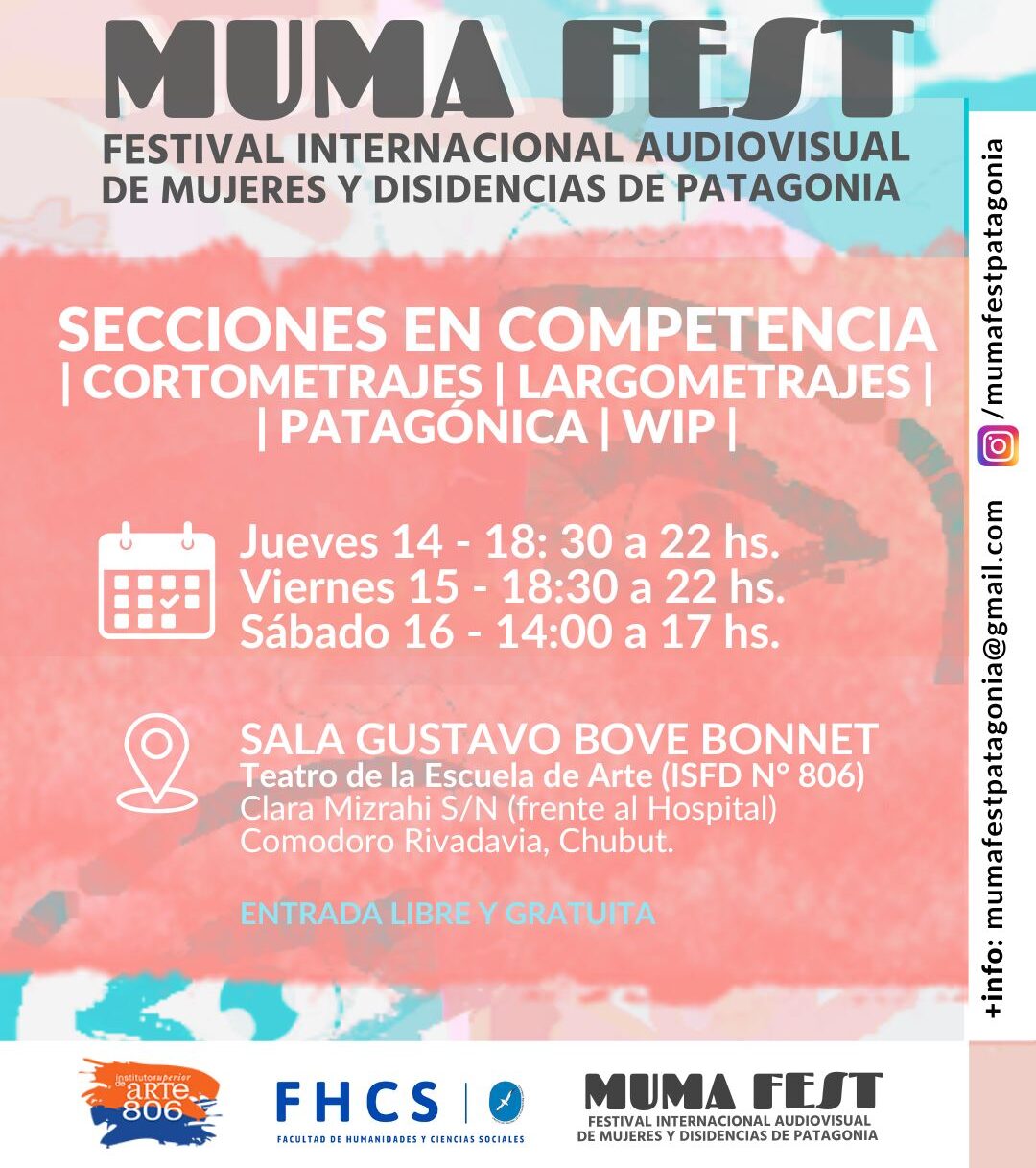 MUMA FEST: Hoy y mañana continúa el Festival Internacional Audiovisual en la Escuela de Arte
