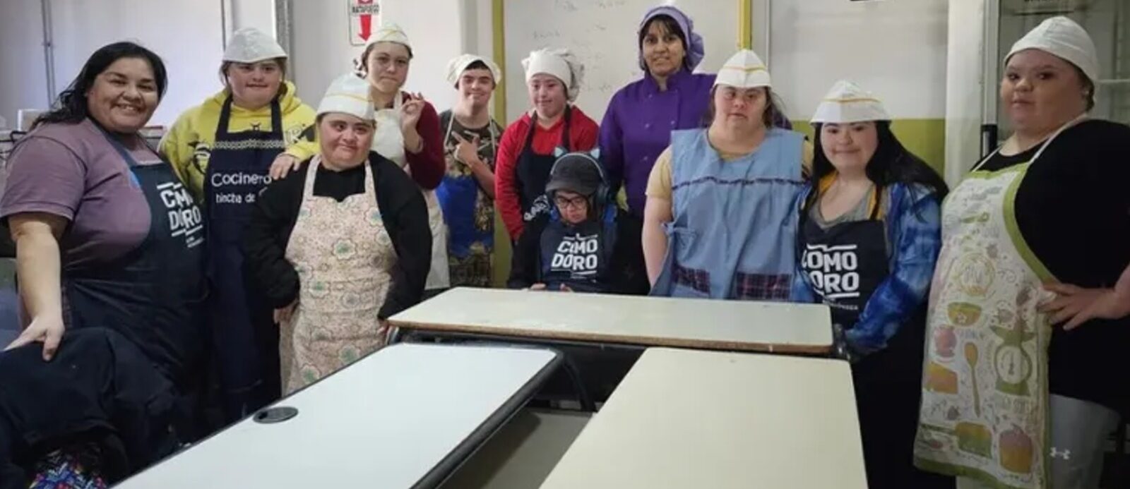 Realiza proyectos gastronómicos para personas con capacidades diferentes y personas privadas de su libertad