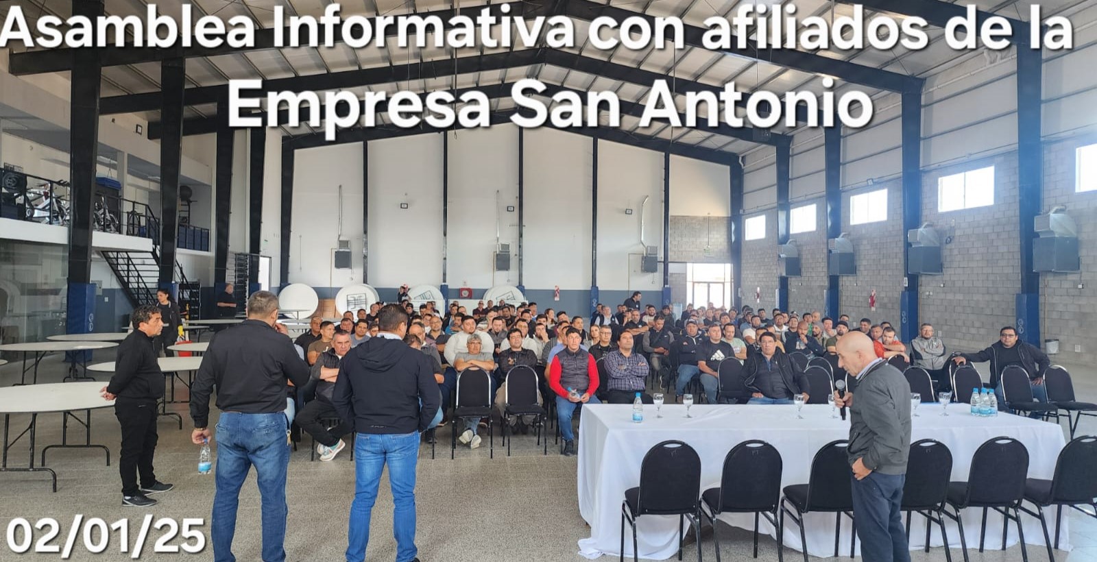 Llugdar encabezó reuniones con Delegados y Asambleas en Pico Truncado