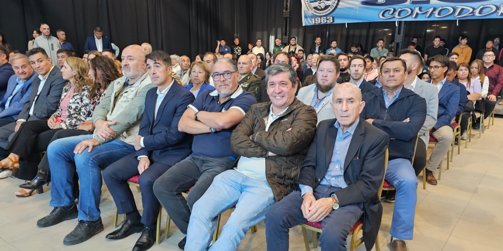 Llugdar, junto a miembros de la Comisión Directiva, estuvo presente en la Apertura de Sesiones del período 2025
