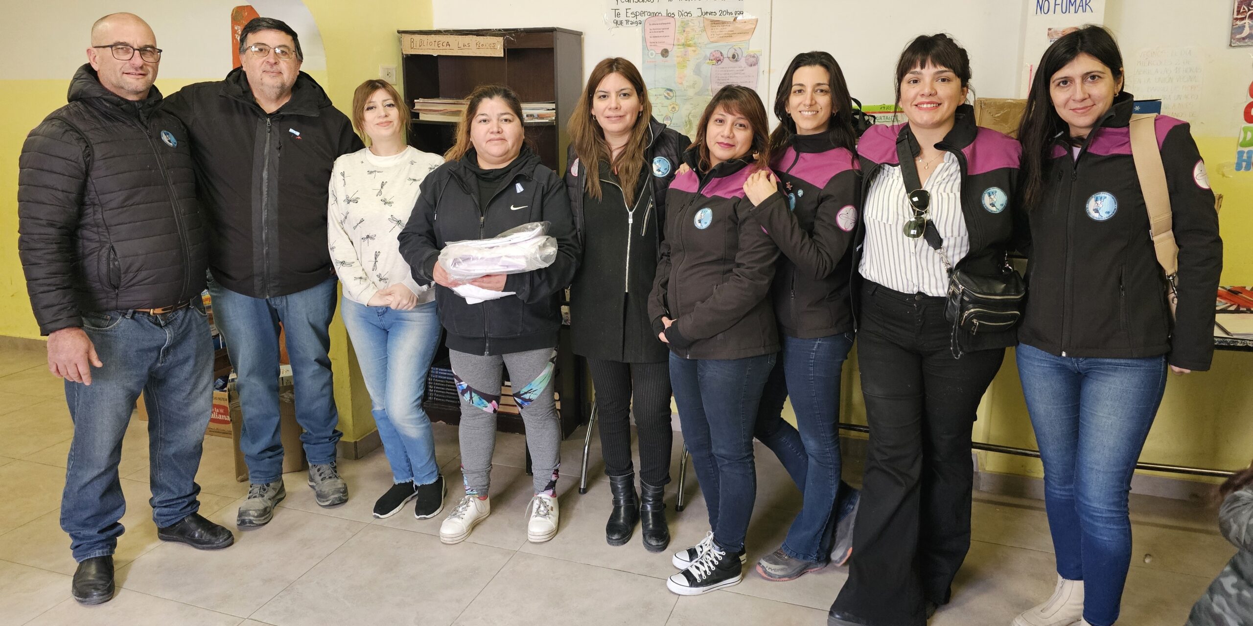 Petroleros Jerárquicos realizaron donaciones al Merendero ‘Horita Feliz’ y a la Vecinal del B° Las Flores