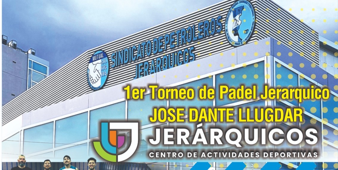 Se realizará en Comodoro Rivadavia el 1° Torneo de Padel ‘José Dante Llugdar’