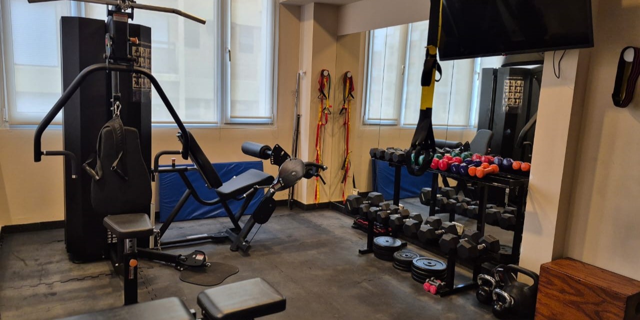 Renovadas instalaciones en el Gimnasio del Tanguero Hotel