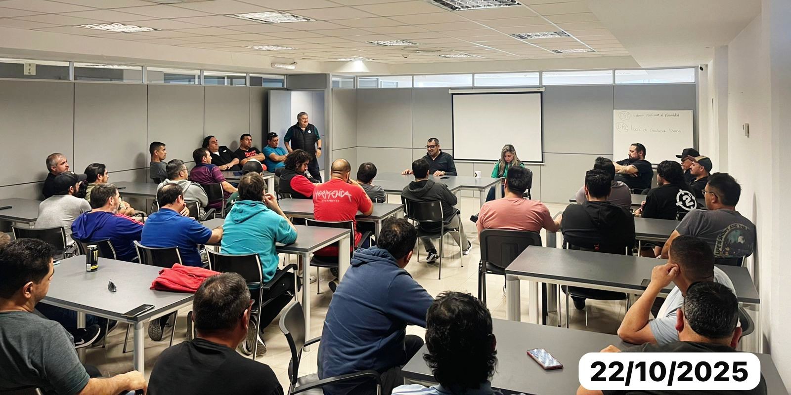 Visitas Gremiales, Asambleas y reuniones con Afiliados en Santa Cruz norte