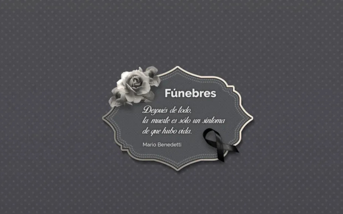 AVISO FÚNEBRE
