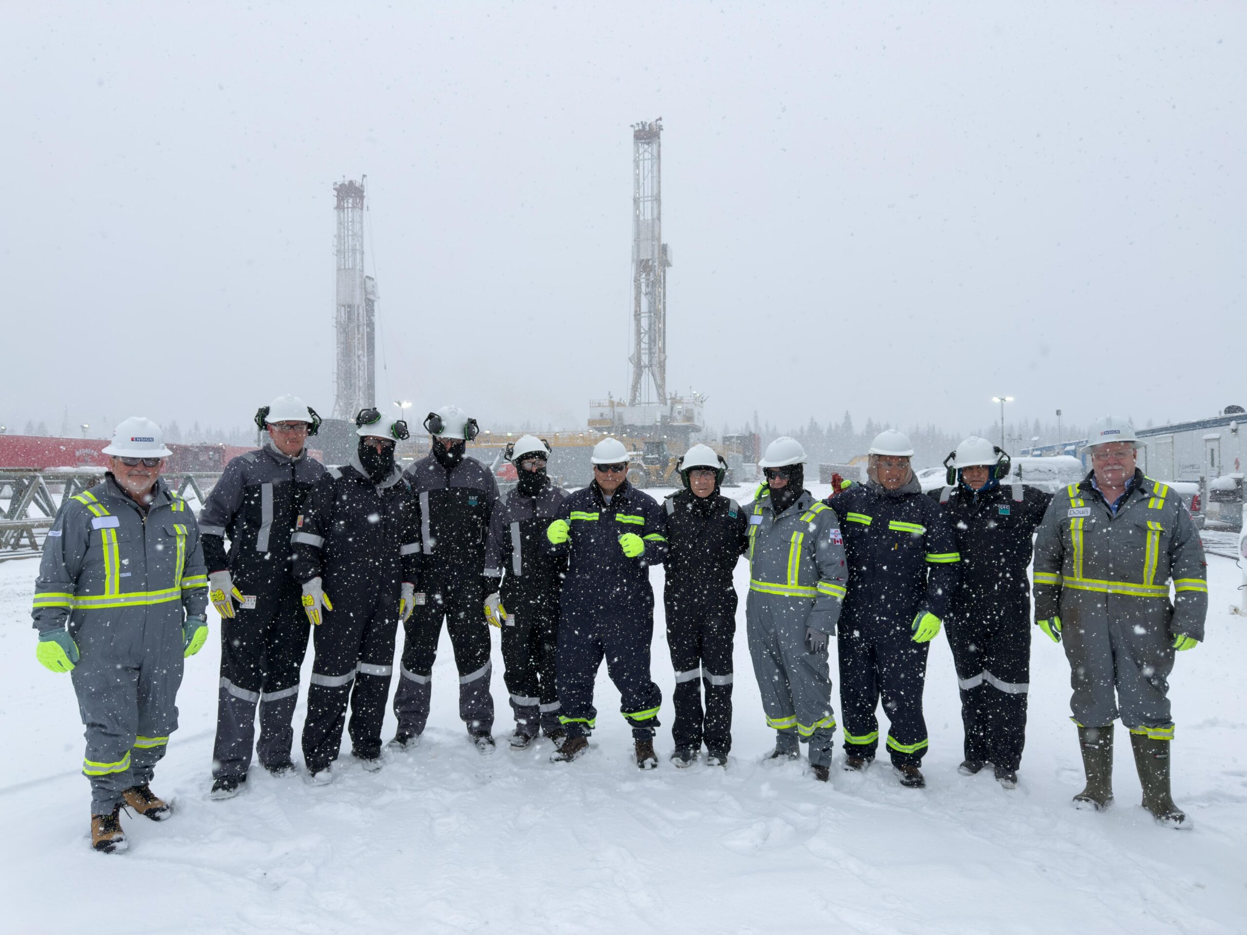 Llugdar y Villegas en Canadá: compromiso sindical con el desarrollo energético de Santa Cruz