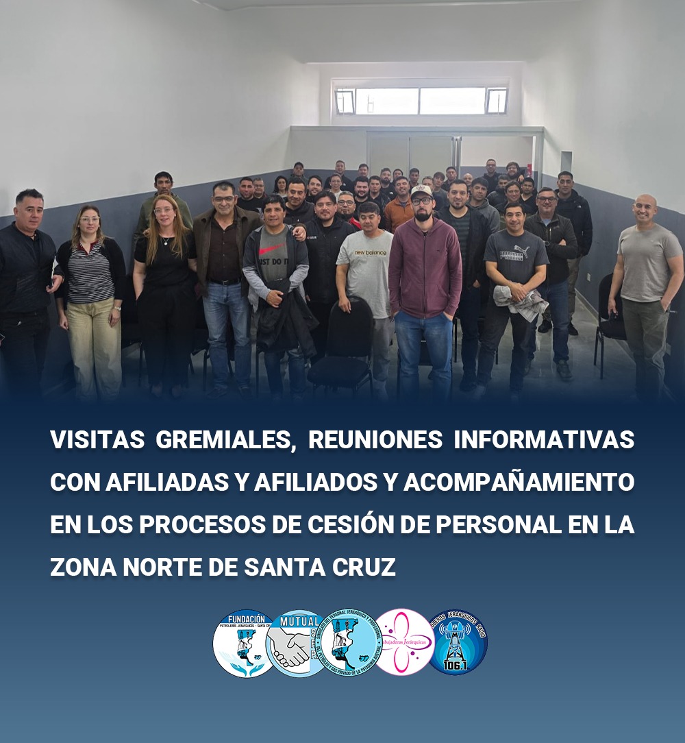 Visitas gremiales, reuniones informativas con afiliadas y afiliados y acompañamiento en los procesos de cesión de personal en la zona norte de Santa Cruz