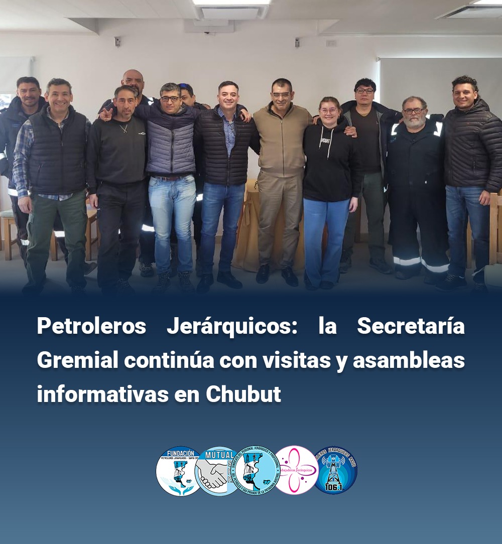La Secretaría Gremial continúa con visitas y asambleas informativas en Chubut
